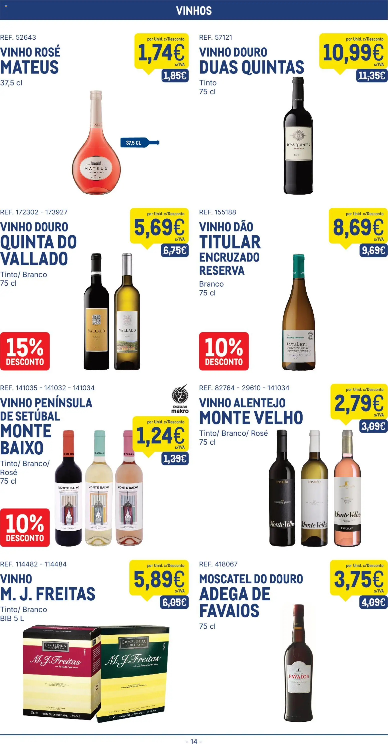 Makro folheto │ válido de 10.03.2026 | Página: 14 | Produtos: Vinho