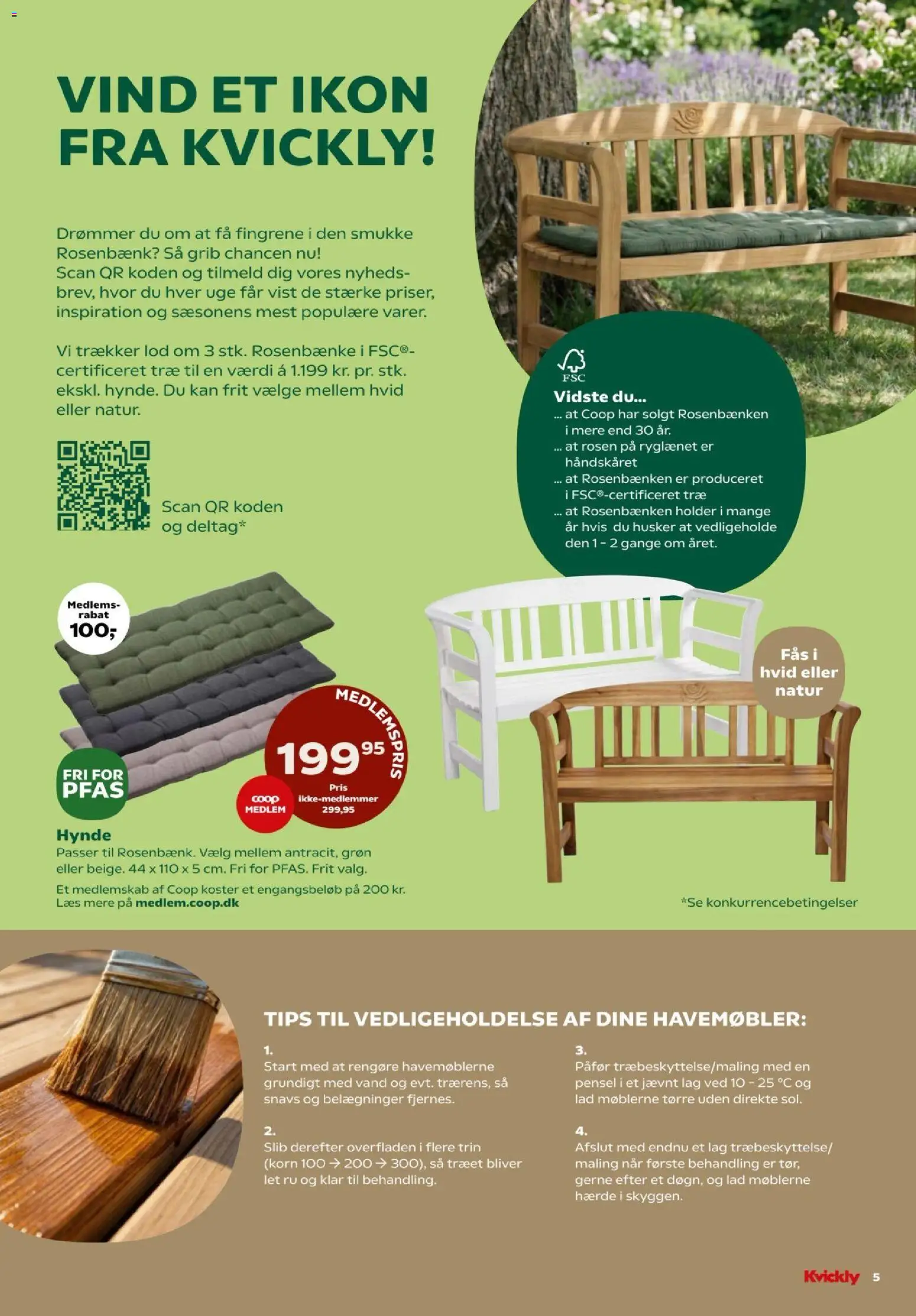 Kvickly tilbudsavis – gyldig fra 17.04.2026 | Side: 47 | Produkter: Korn, Havemøbler, Maling