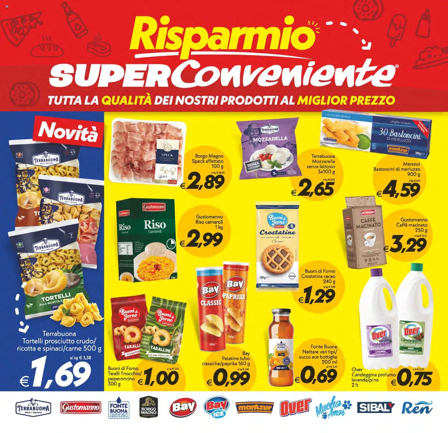 Volantino SuperConveniente del 06.03.2026 | Pagina: 16 | Prodotti: Caffè, Riso, Tubo, Forno