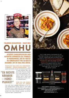 Meny - Spisetid gyldig fra 03.10.2025 | Side: 32 | Produkter: Pasta, Mozzarella, Cebola, Basilikum