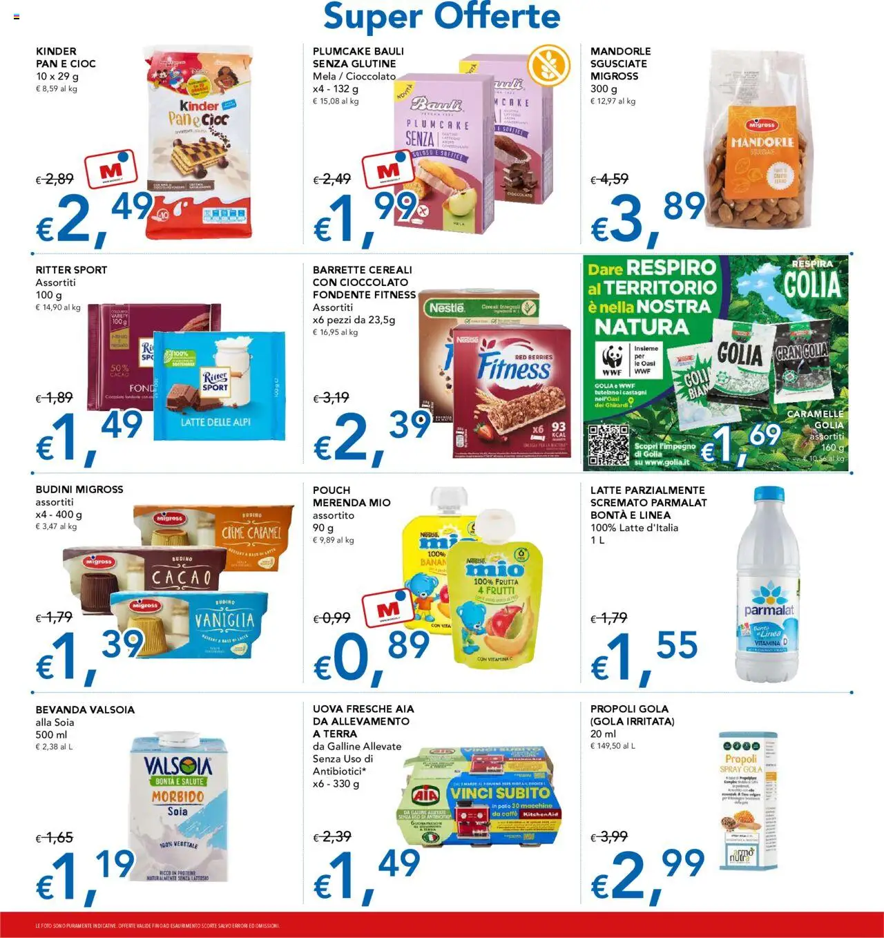 Volantino Migross del 09.10.2025 | Pagina: 8 | Prodotti: Pane, Caffè, Cereali, Cacao