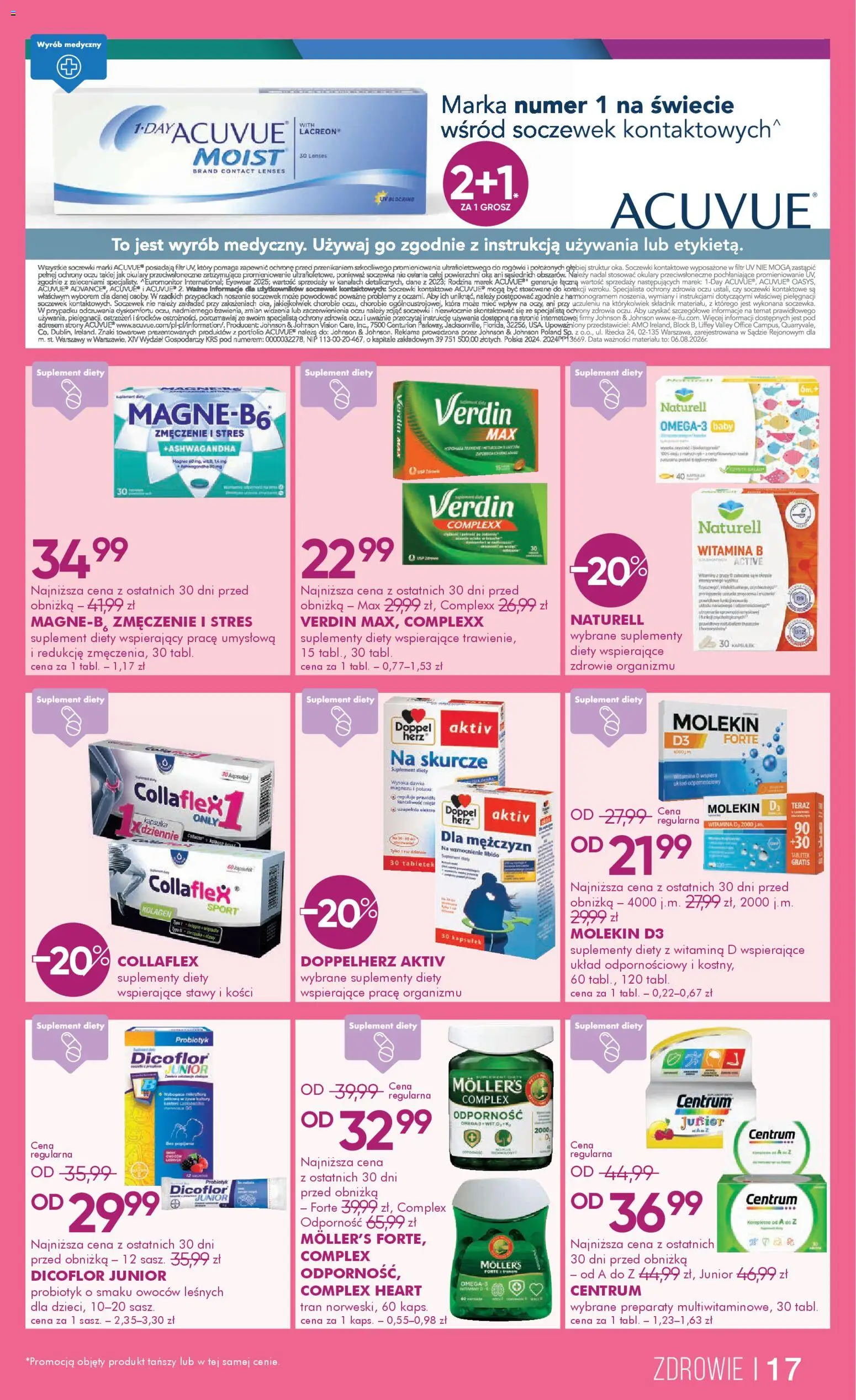 Super-pharm gazetka od 05.03.2026 | Strona: 17 | Produkty: Okulary, Okulary przeciwsłoneczne