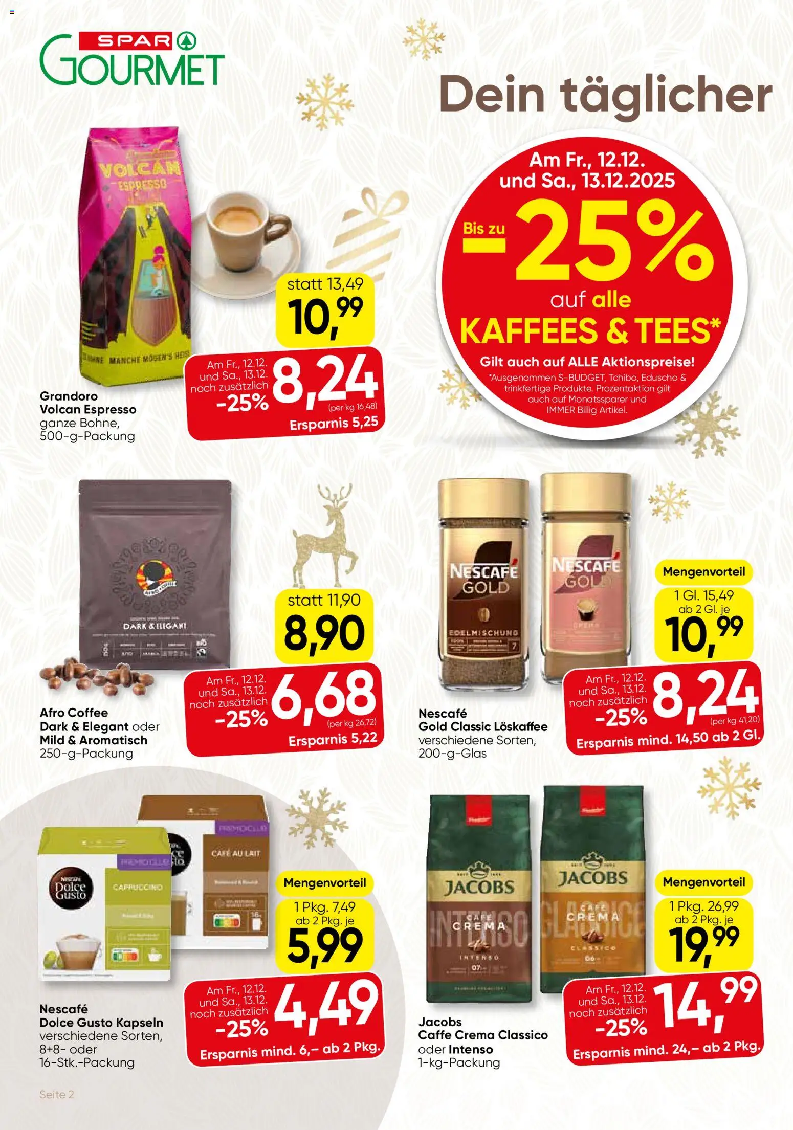 SPAR Gourmet Flugblatt - Burgenland gültig ab 11.12.2025 | Seite: 2