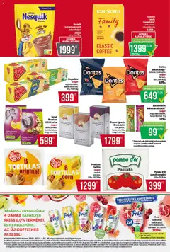 COOP akciós ujság - amely érvényes a következő dátumtól: 17.07.2025 | Oldal: 8 | Termékek: Paradicsompüré, Doboz, Nesquik, Mangó