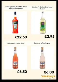 Preview of Sainsbury's - Weekly offers valid from 14.04.2026 | Page: 5 | Products: Orange