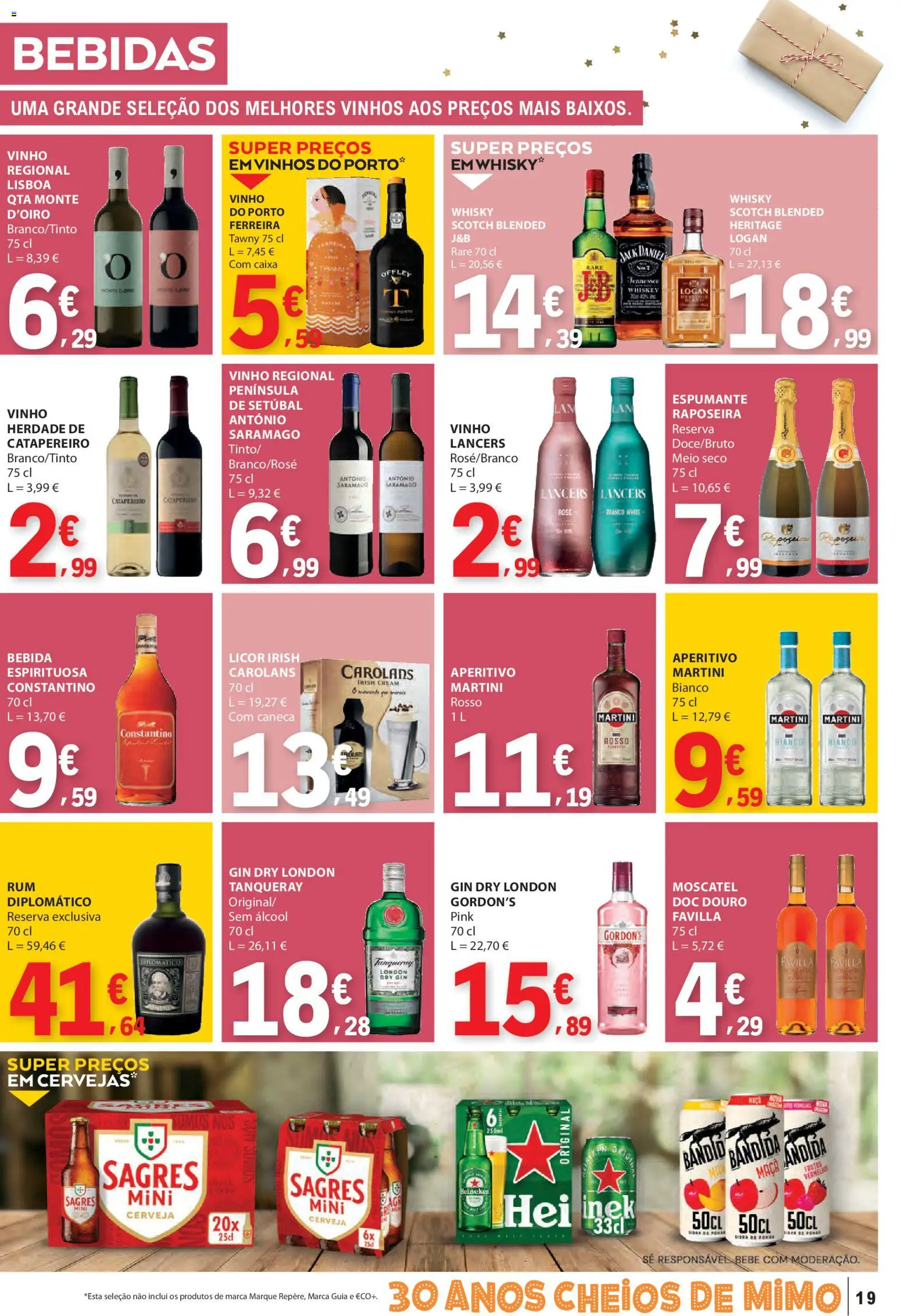 E.Leclerc folheto │ válido de 06.11.2025 | Página: 19 | Produtos: Espumante, Caixa, Vinho, Cerveja