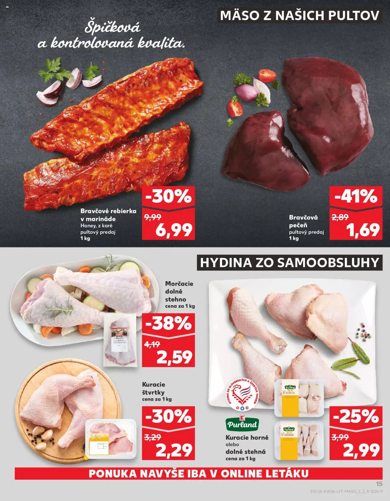 Nové Kaufland akcie – leták je platný od 04.09.2025 | Strana: 15
