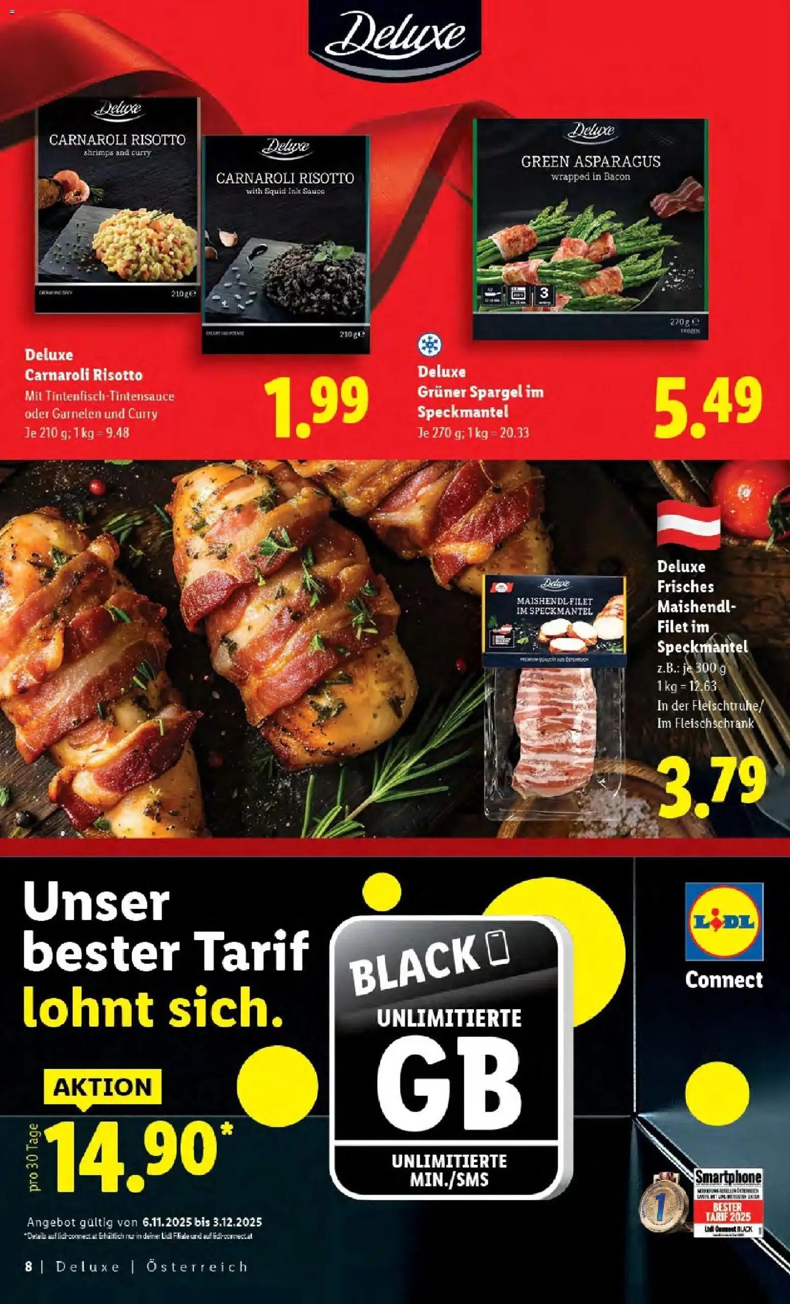 Lidl - Deluxe Xmas Magazin gültig ab 31.10.2025 | Seite: 8 | Produkte: Smartphone