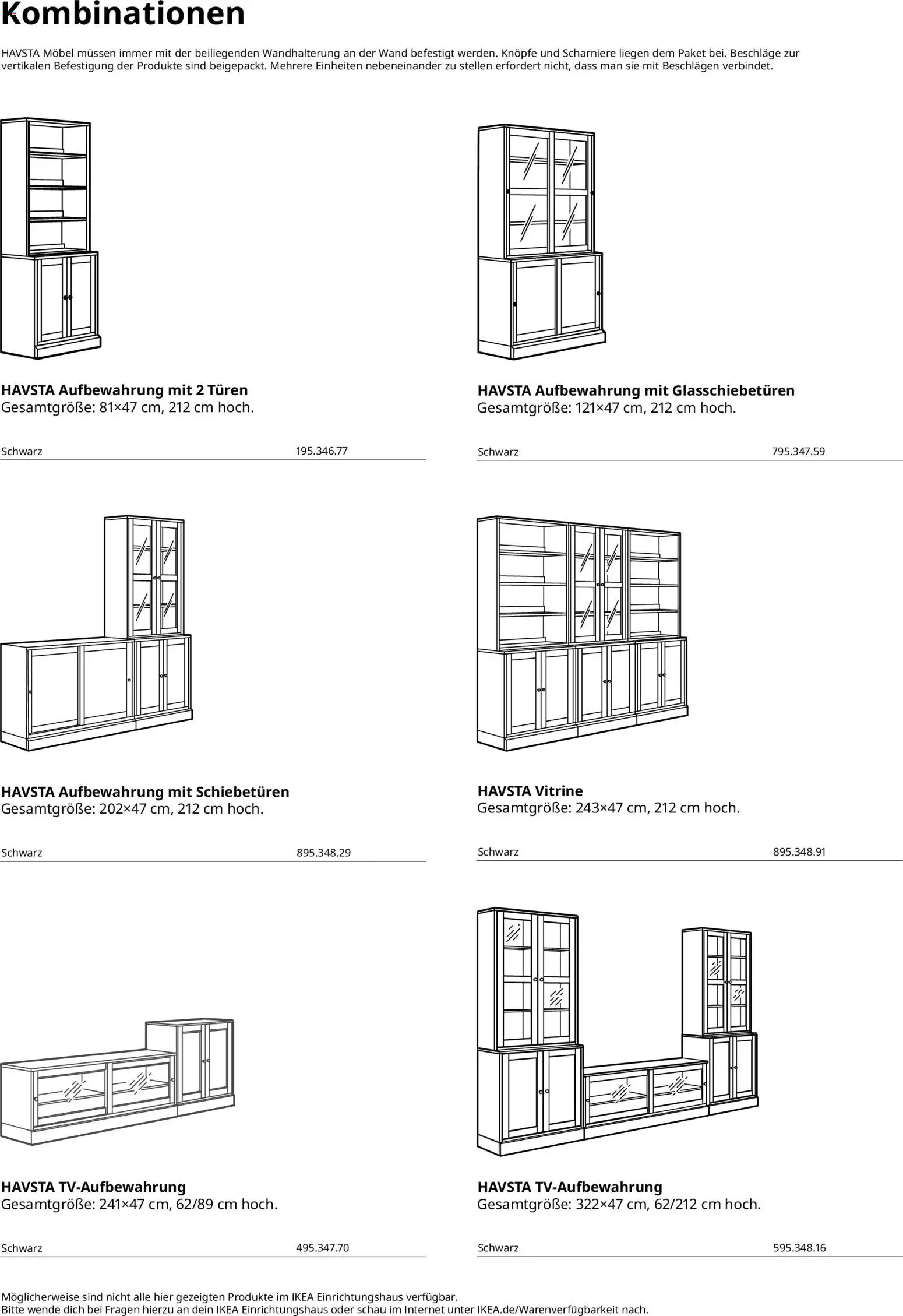 Ikea Aufbewahrungsserie – gültig ab 02.01.2026 | Seite: 2 | Produkte: Vitrine