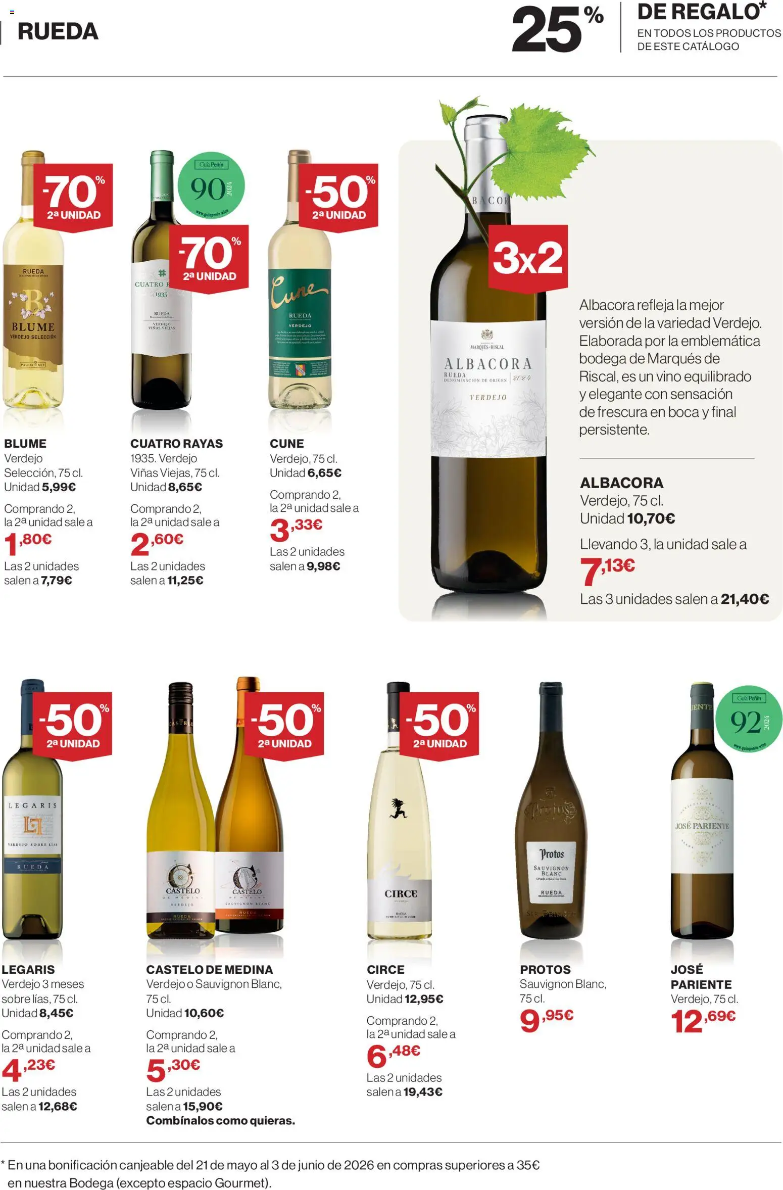 El Corte Inglés ofertas │ válido desde el 23.04.2026 | Página: 9 | Productos: Vino