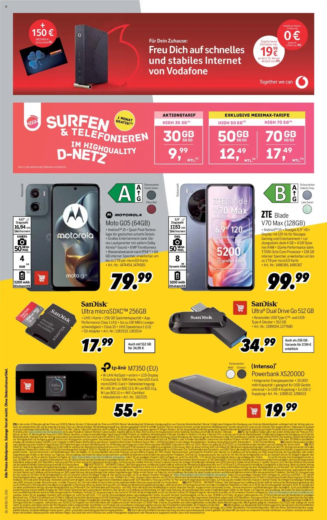 Medimax Prospekt 	 - gültig ab dem 19.07.2025 | Seite: 6 | Produkte: Kabel, USB, Tisch, Wasser