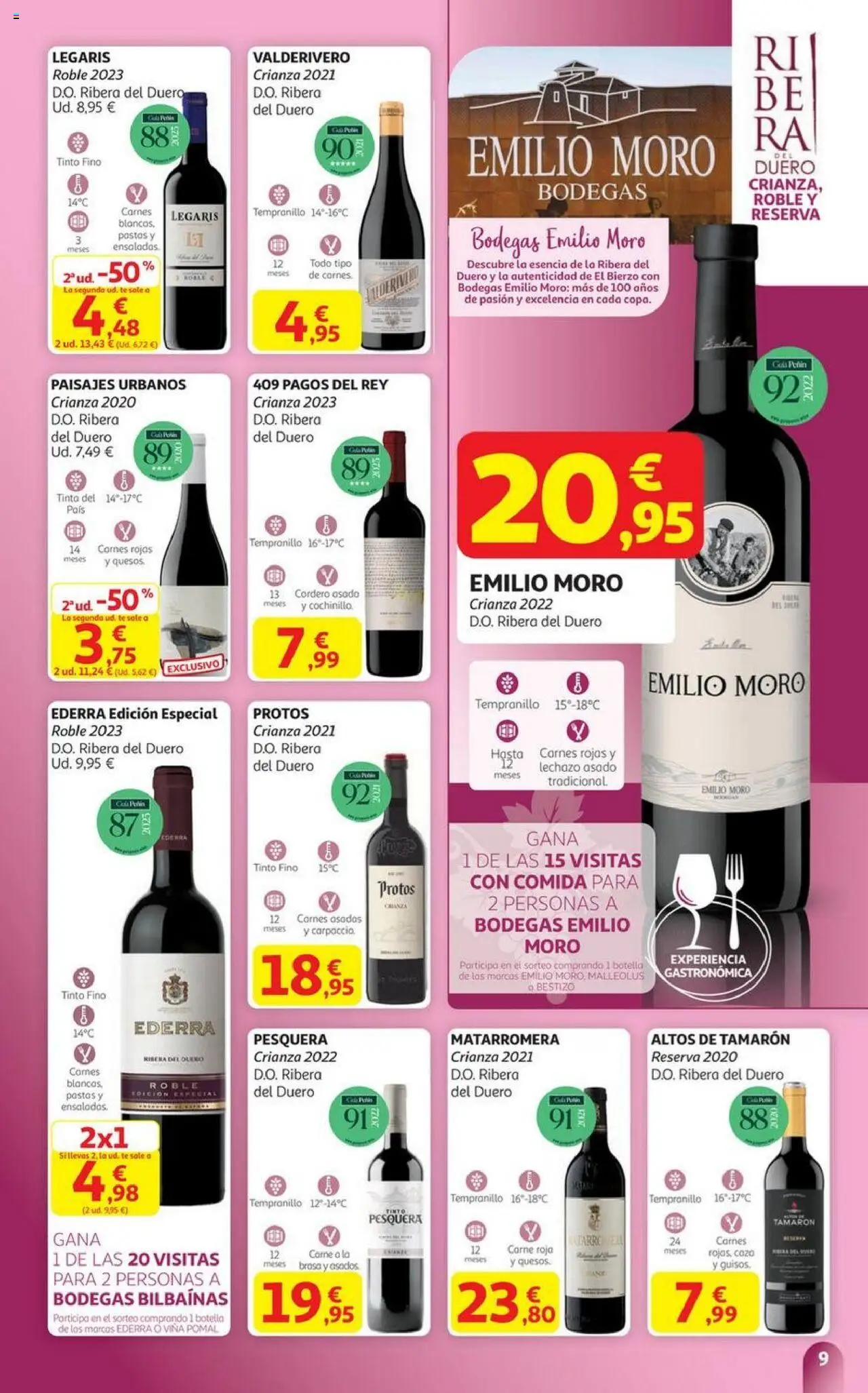 Alcampo - SST Vinos país Vasco │ válido desde el 06.10.2025 | Página: 9 | Productos: Té, Φίλτρο καφέ