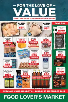 Food Lover's Market specials catalogue – valid from 08.09.2025