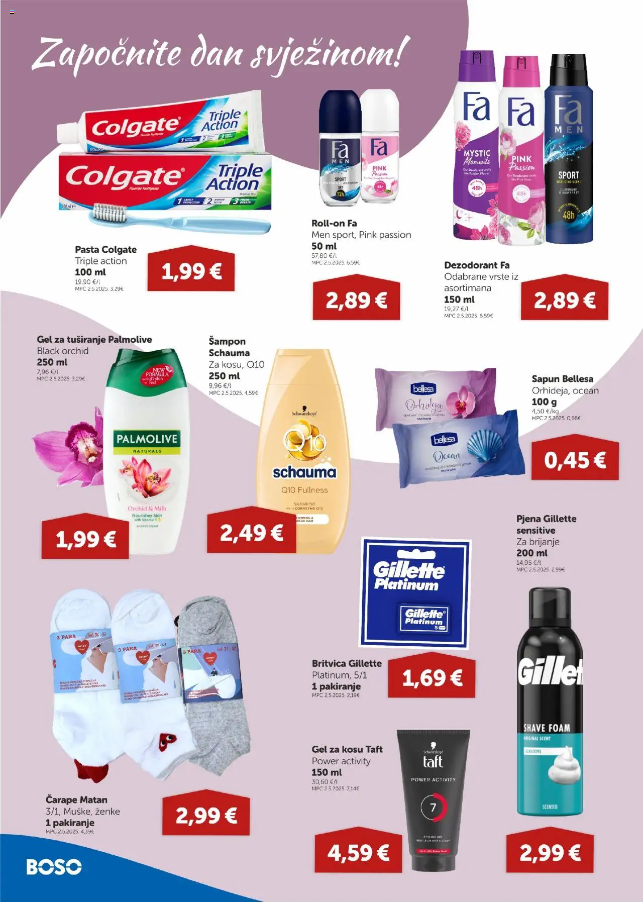 Boso katalog | vrijedi od 09.10.2025 | Stranica: 12 | Proizvodi: Gel za kosu, Sapun, Čarape, Pasta