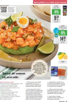 Ofertele Mega Image valabile de la 26.03.2026 | Pagină: 23 | Produse: Inel, Pâine, Pește, Sare
