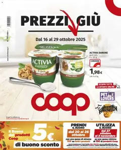 Anteprima del volantino COOP Trecate catalogo valido a partire dal 16.10.2025