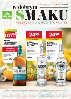 Pogląd oferty "Stokrotka gazetka - Oferta alkoholowa" - ważna od 19.03.2026