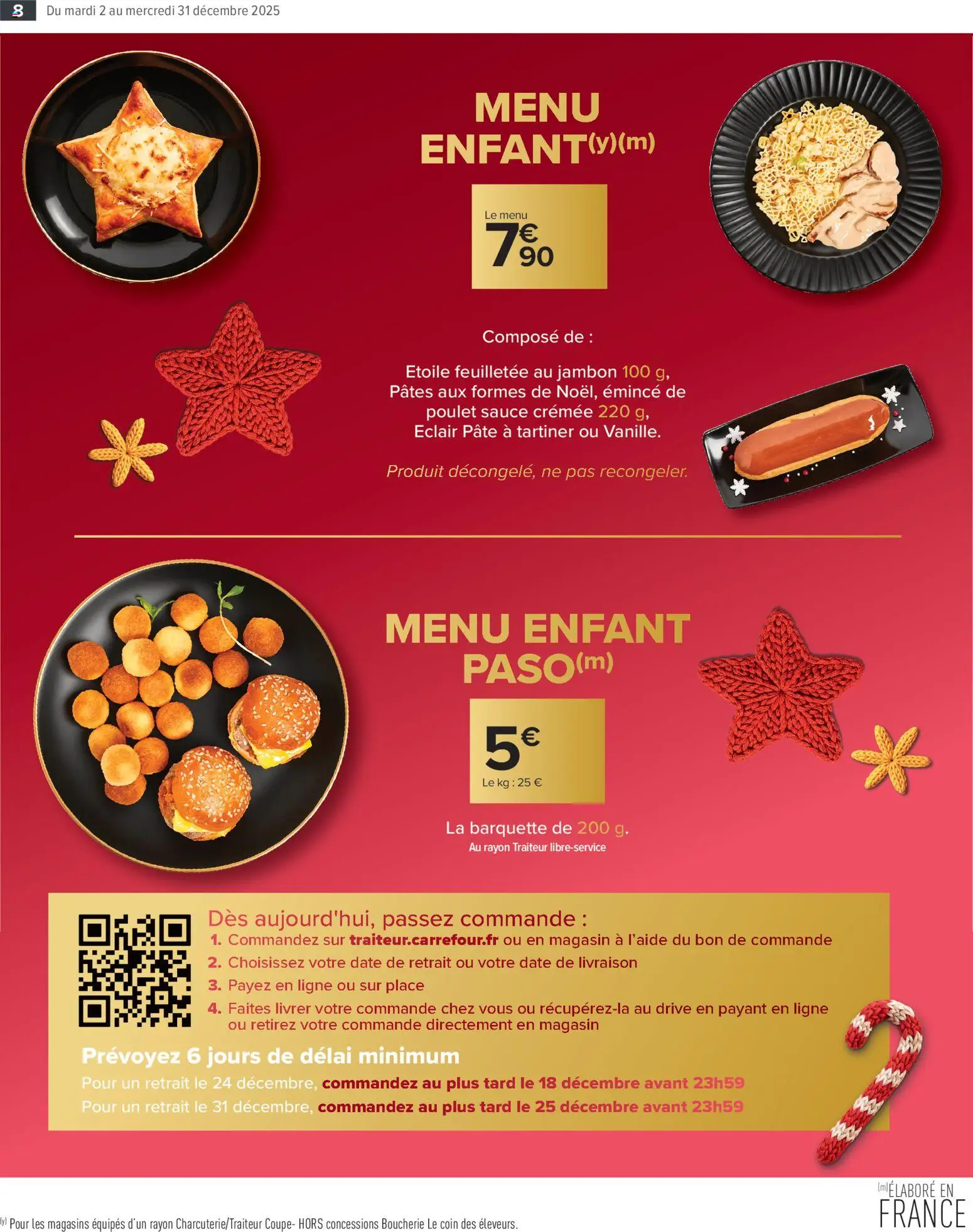 {H1} | Page: 8 | Produits: Pâte à tartiner, Jambon, Pâtes