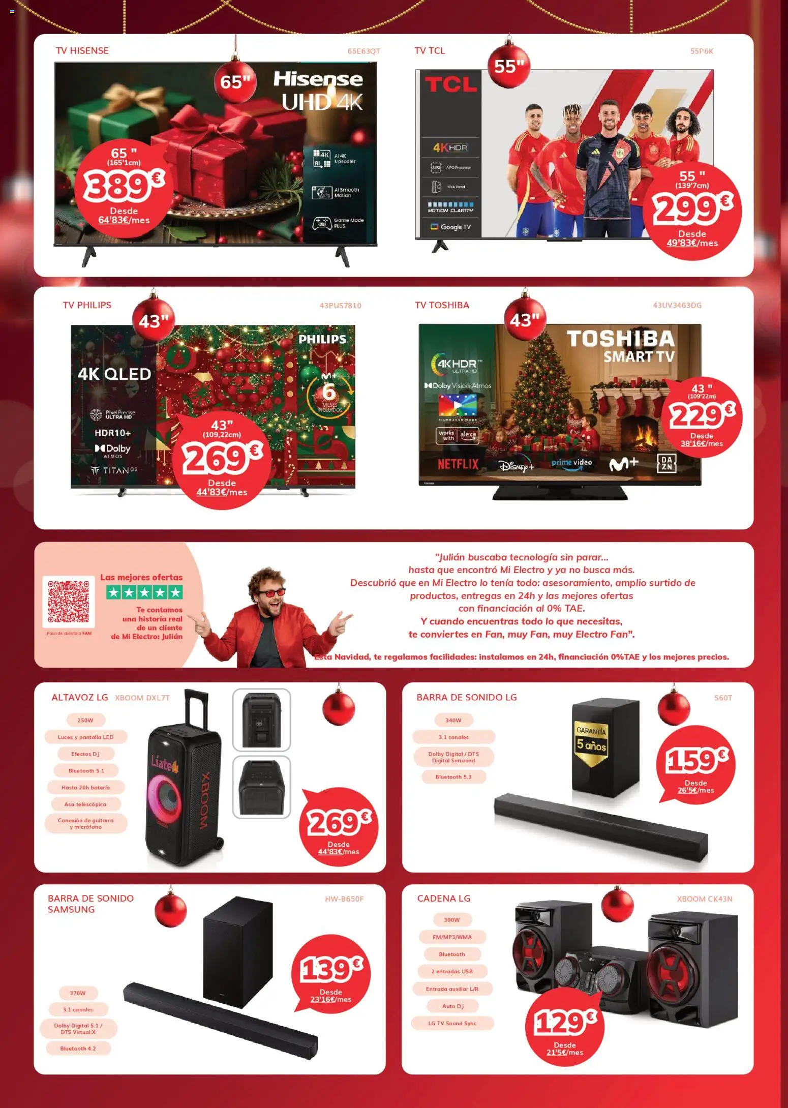 Mi Electro - folleto │ válido desde el 01.12.2025 | Página: 8 | Productos: Té, Micrófono, Altavoz, Batería