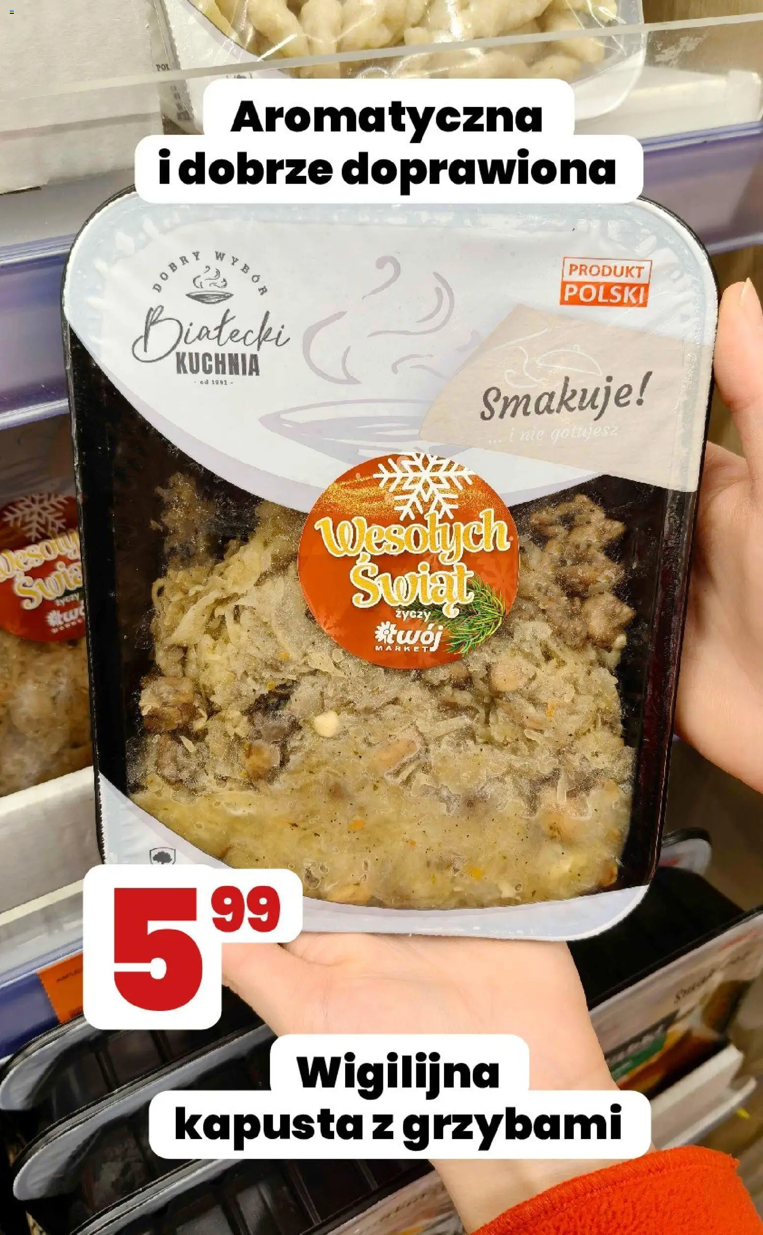 Twój Market Gazetka - Świąteczne uczty z naszej lady od 17.12.2025 | Strona: 6 | Produkty: Kapusta