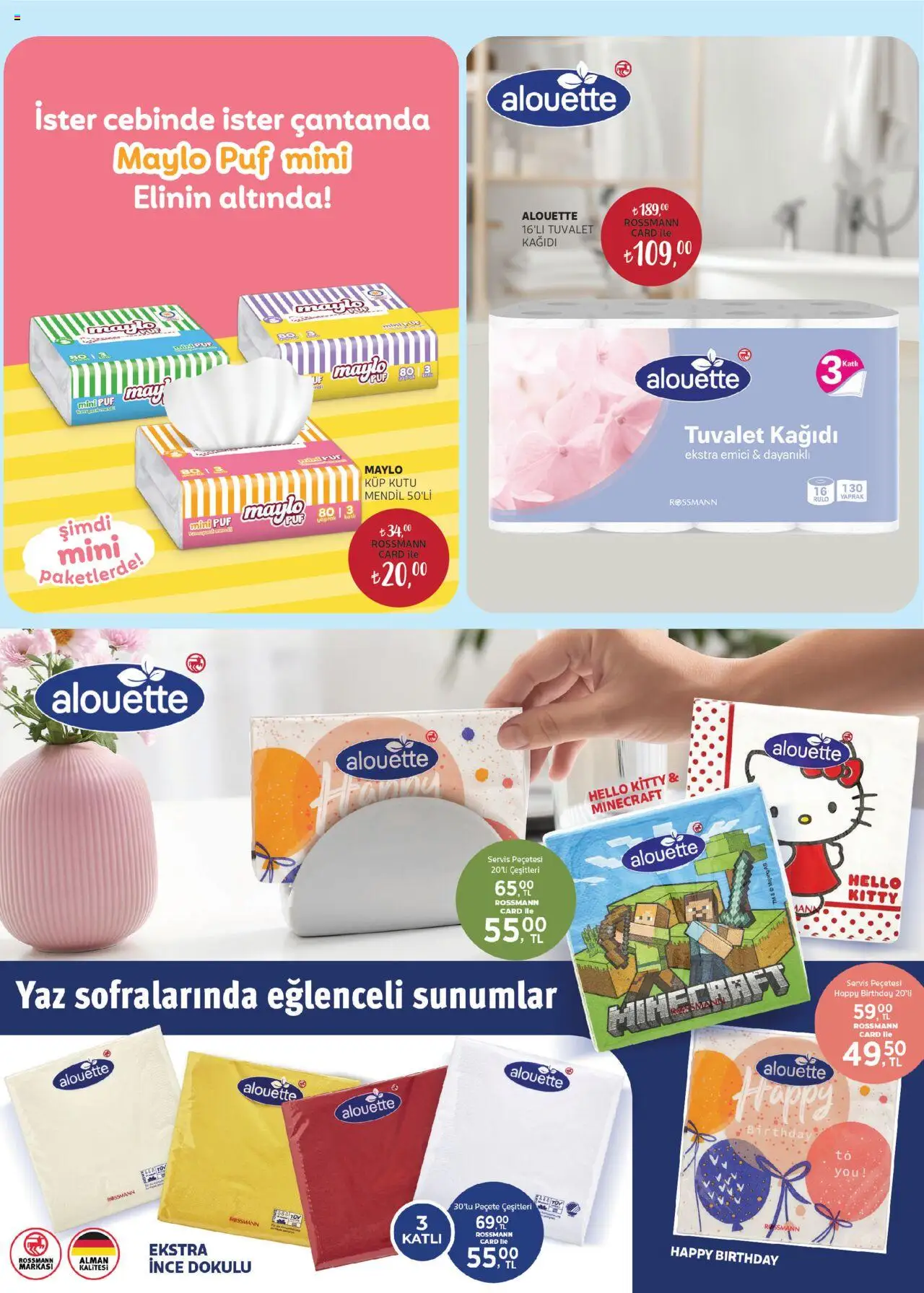 Rossmann Ağustos Ev & Yaşam Kataloğu - 04.08.2025 tarihinden itibaren geçerlidir | Sayfa: 9 | Ürünler: Kutu, Tuvalet, Mendil, Tuvalet kağıdı