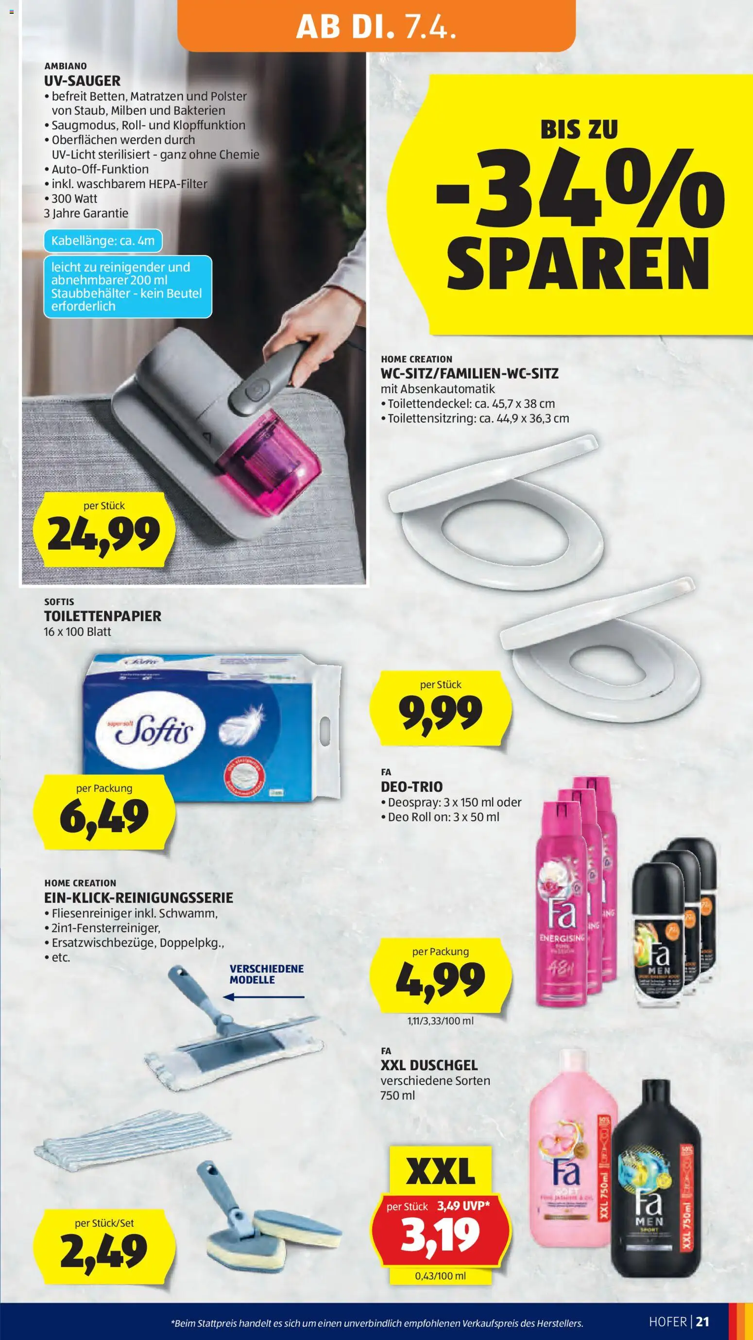 Hofer Flugblatt gültig ab 01.04.2026 | Seite: 25