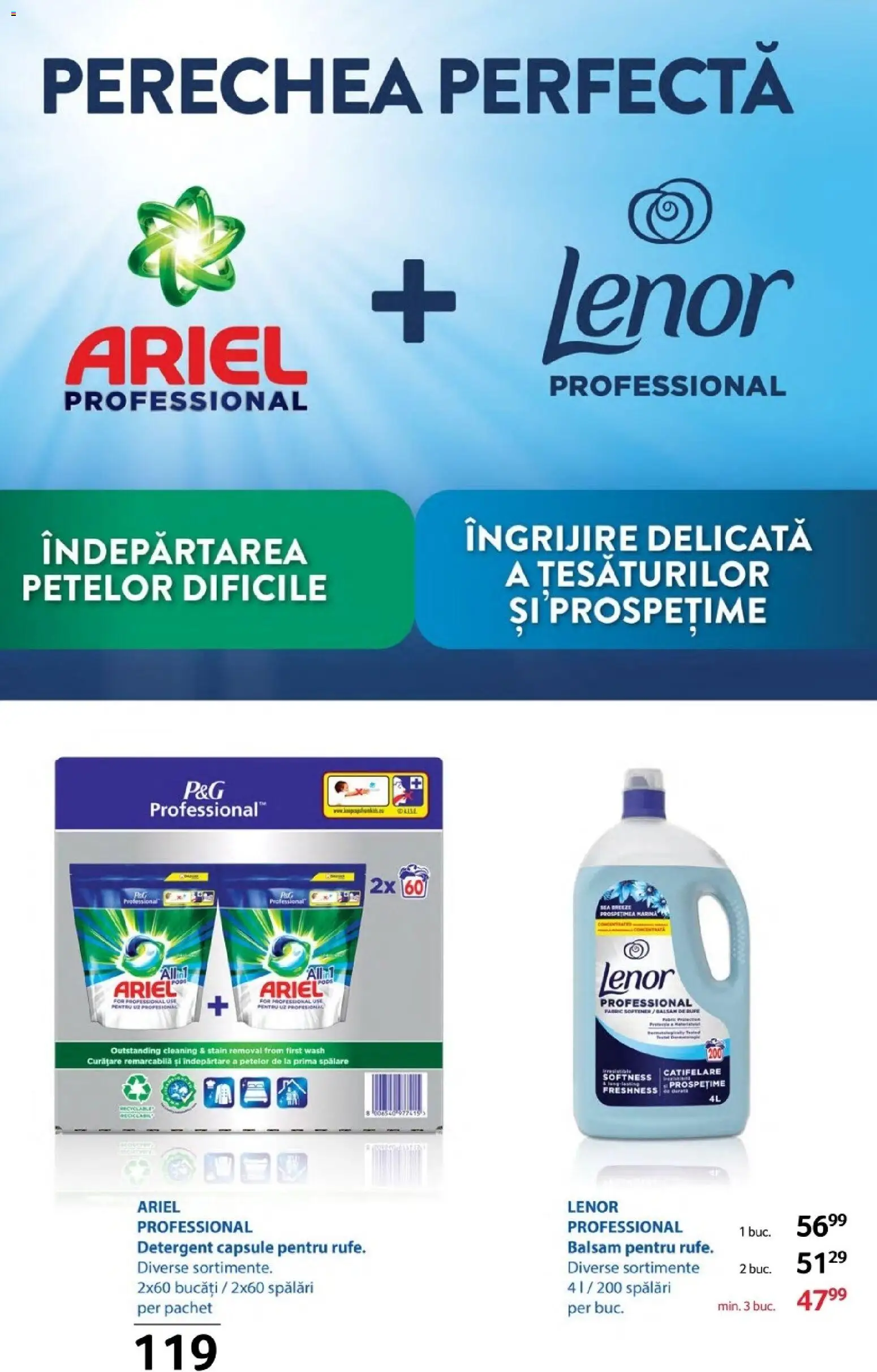 Noul catalog Selgros – valabil de la 06.02.2026 | Pagină: 20 | Produse: Balsam, Detergent, Balsam de rufe