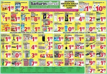 Saiturinpörssi-mainoslehti voimassa 29.01.2026 alkaen | Sivu: 1