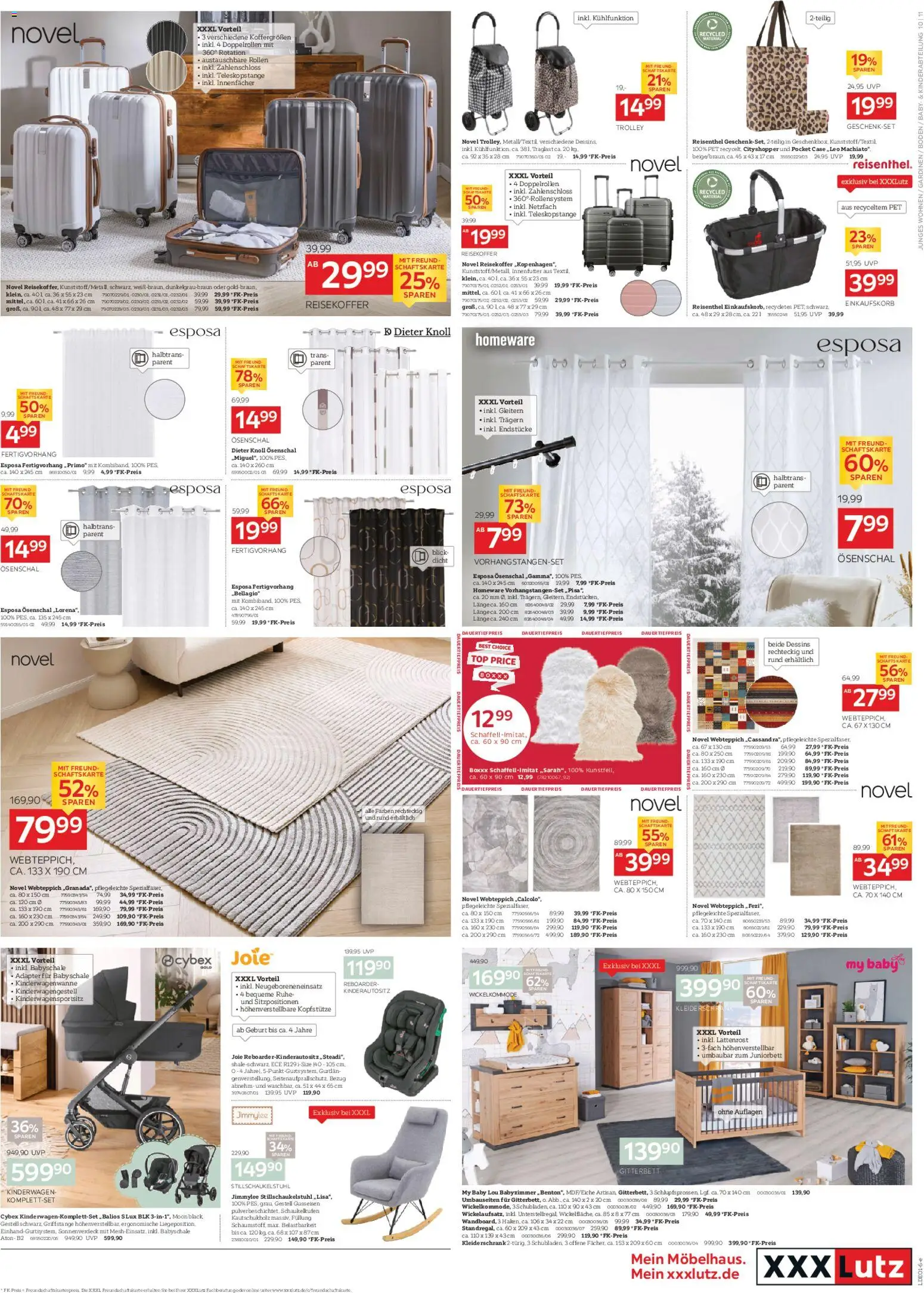 XXXL Lutz Neueröffnungsangebote – gültig ab 01.03.2026 | Seite: 11 | Produkte: Top, Kleiderschrank, Lattenrost, Vorhang