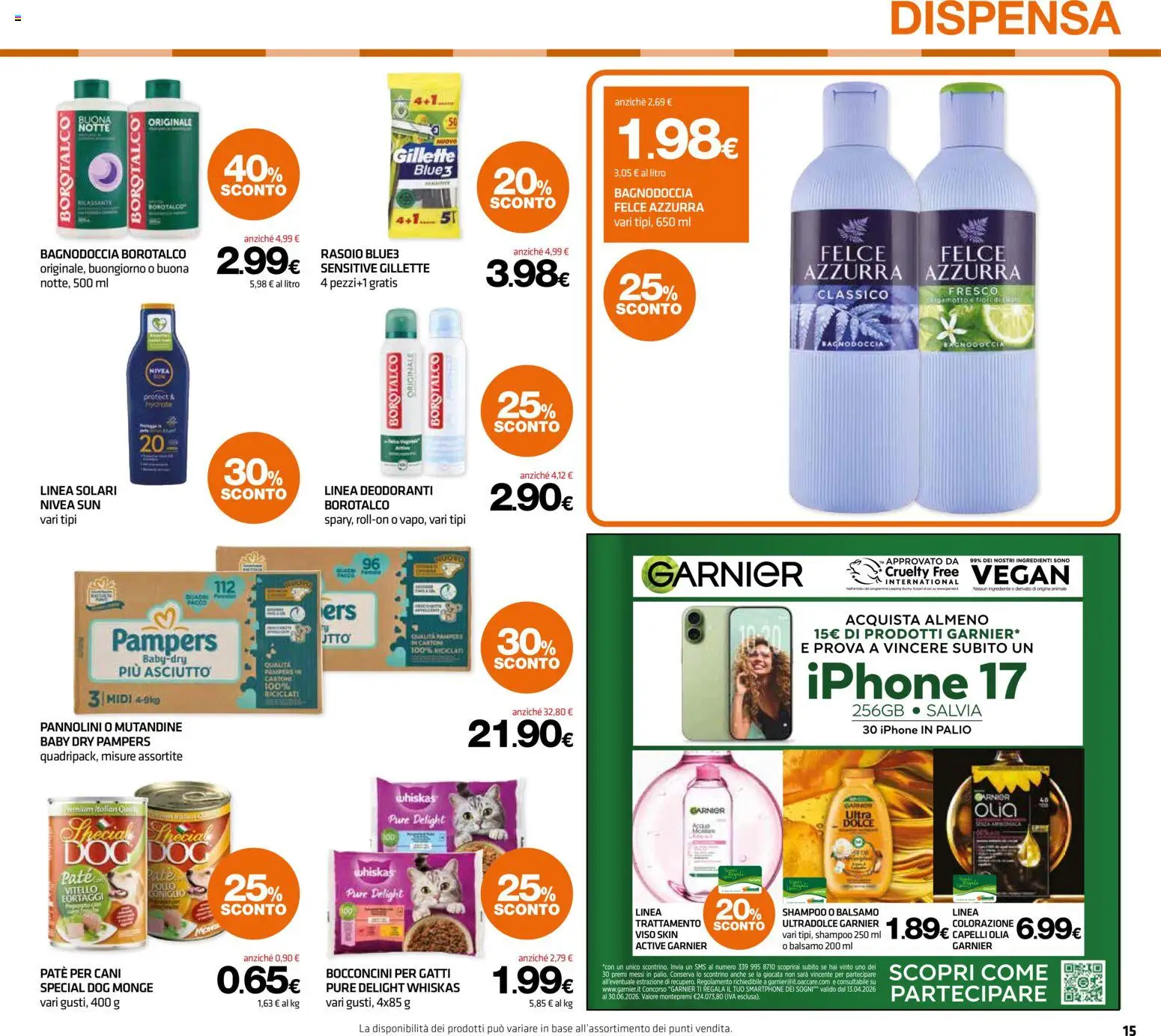 Volantino Superconti del 23.04.2026 | Pagina: 16 | Prodotti: Paté, Rasoio, Smartphone, Vitello