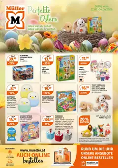 Müller Spielwaren für Groß und Klein ab 22.03.2026 gültig