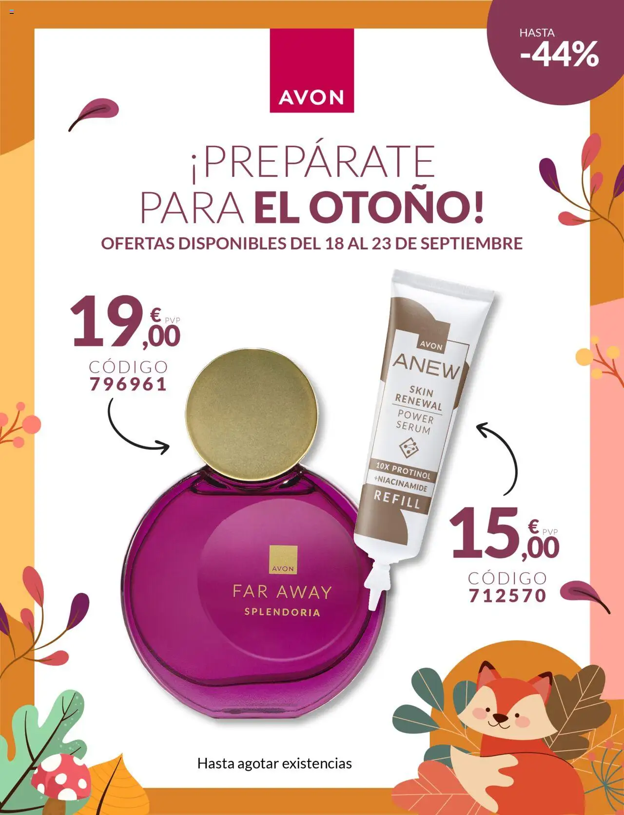Avon - Préparate para el otoño │ válido desde el 18.09.2025 | Página: 3 | Productos: Perfume, Sérum