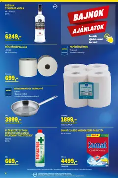 Metro - Élelmiszer és Szezonális katalógus 2026/02 - amely érvényes a következő dátumtól: 01.02.2026 | Oldal: 5