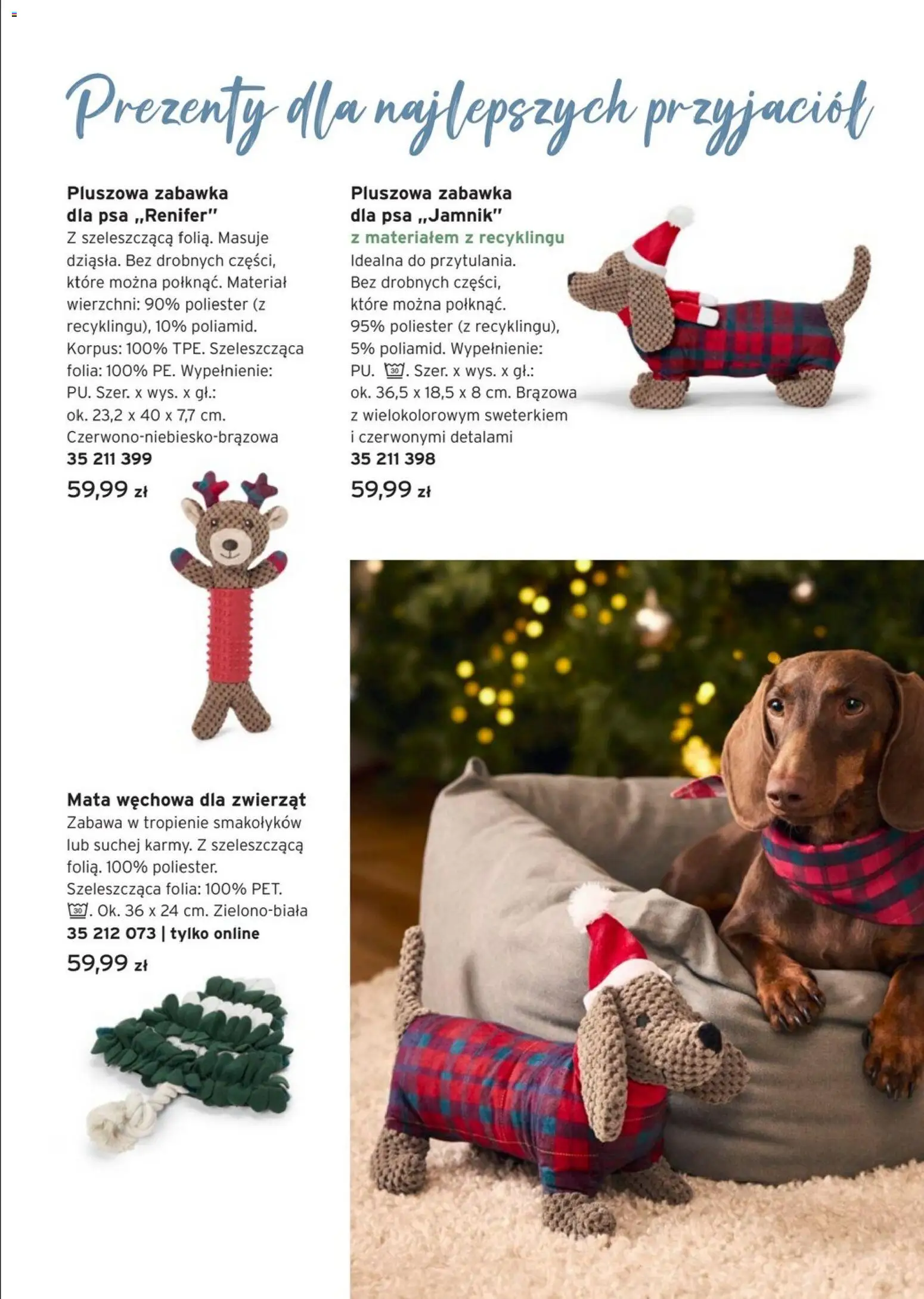 Tchibo promocje od 25.11.2025 | Strona: 20 | Produkty: Zabawka dla psa