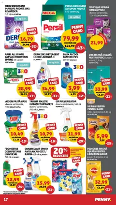 Noul catalog PENNY – valabil de la 10.09.2025 | Pagină: 17 | Produse: Pomelo, Kedi Ödül Oyuncakları, Pudră, Detergent