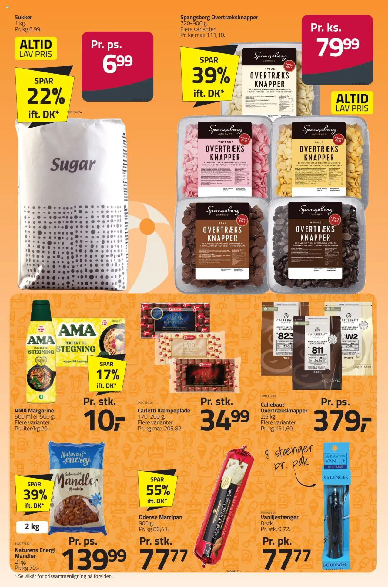 Fleggaard Tilbudsavis gyldig fra 20.08.2025 | Side: 8 | Produkter: Vaniljestænger, Bourbon, Mandler, Margarine