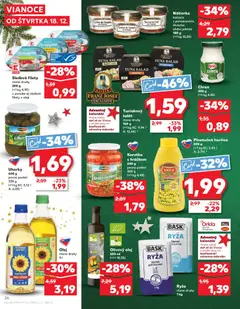 Kaufland leták platný od 18.12.2025 | Strana: 26 | Produkty: Chren, Fusilli, Ryža, Uhorky