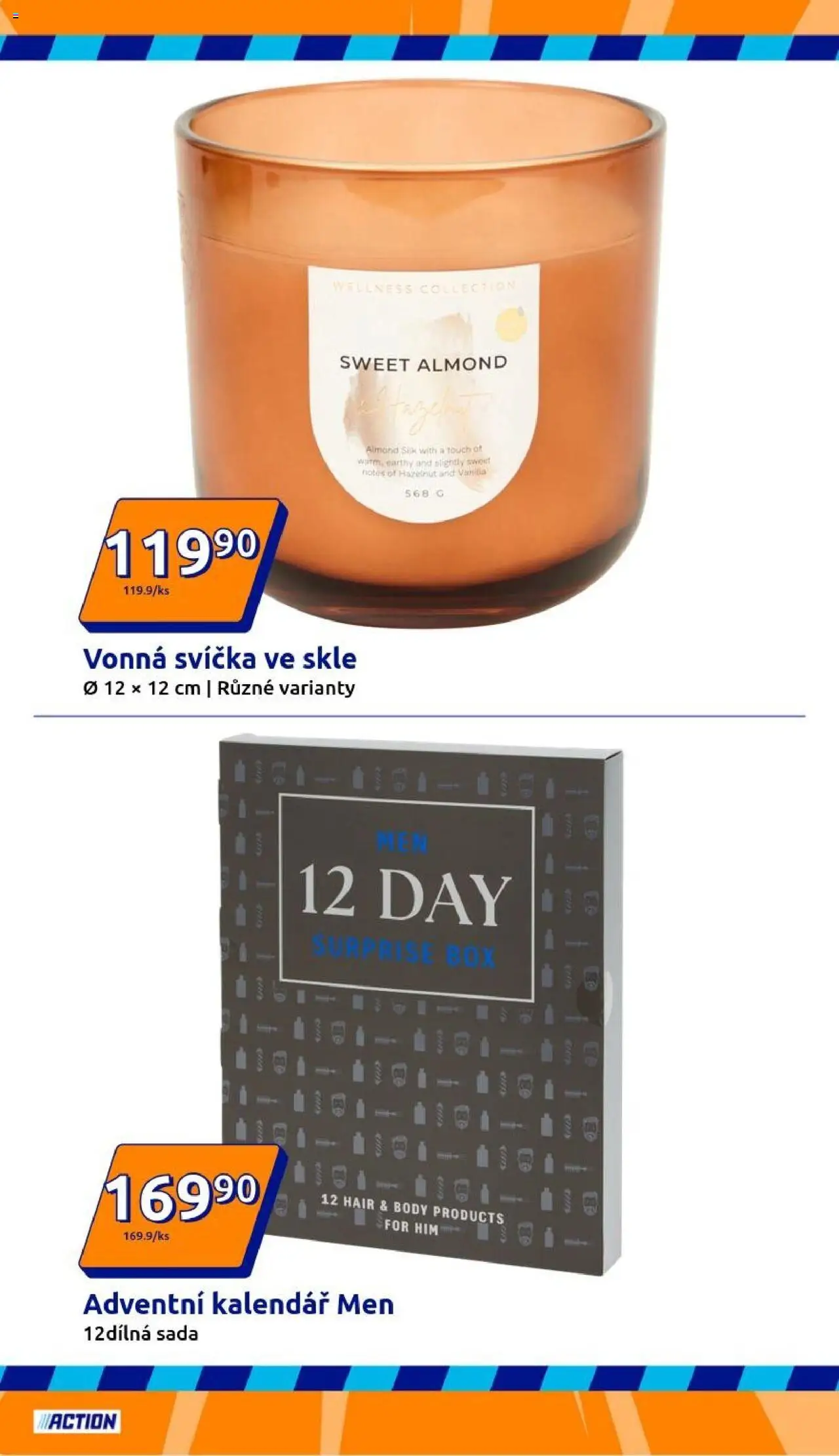 Action leták od 24.09.2025 | Strana: 28 | Produkty: Box, Adventní kalendář, Kalendář, Svíčka