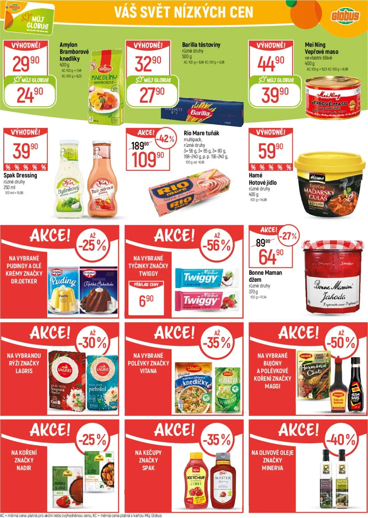 Globus leták od 08.10.2025 | Strana: 23 | Produkty: Tuňák, Globus, Guláš, Kuře