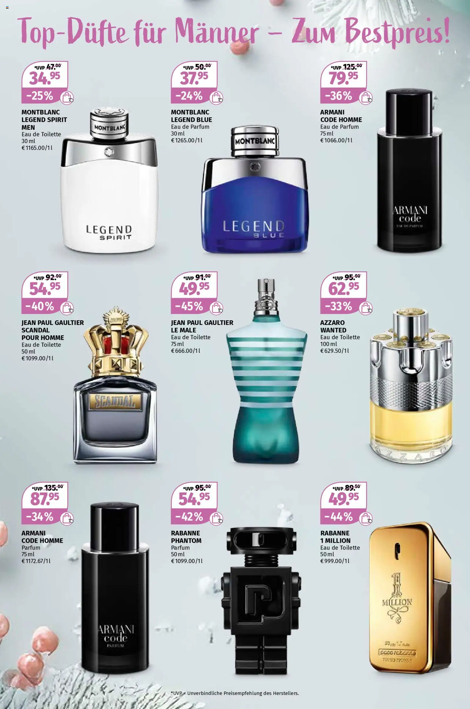 Müller Beauty Highlights – gültig ab 10.11.2025 | Seite: 6 | Produkte: Toilette, Parfüm, Eau de Toilette, Eau de Parfum