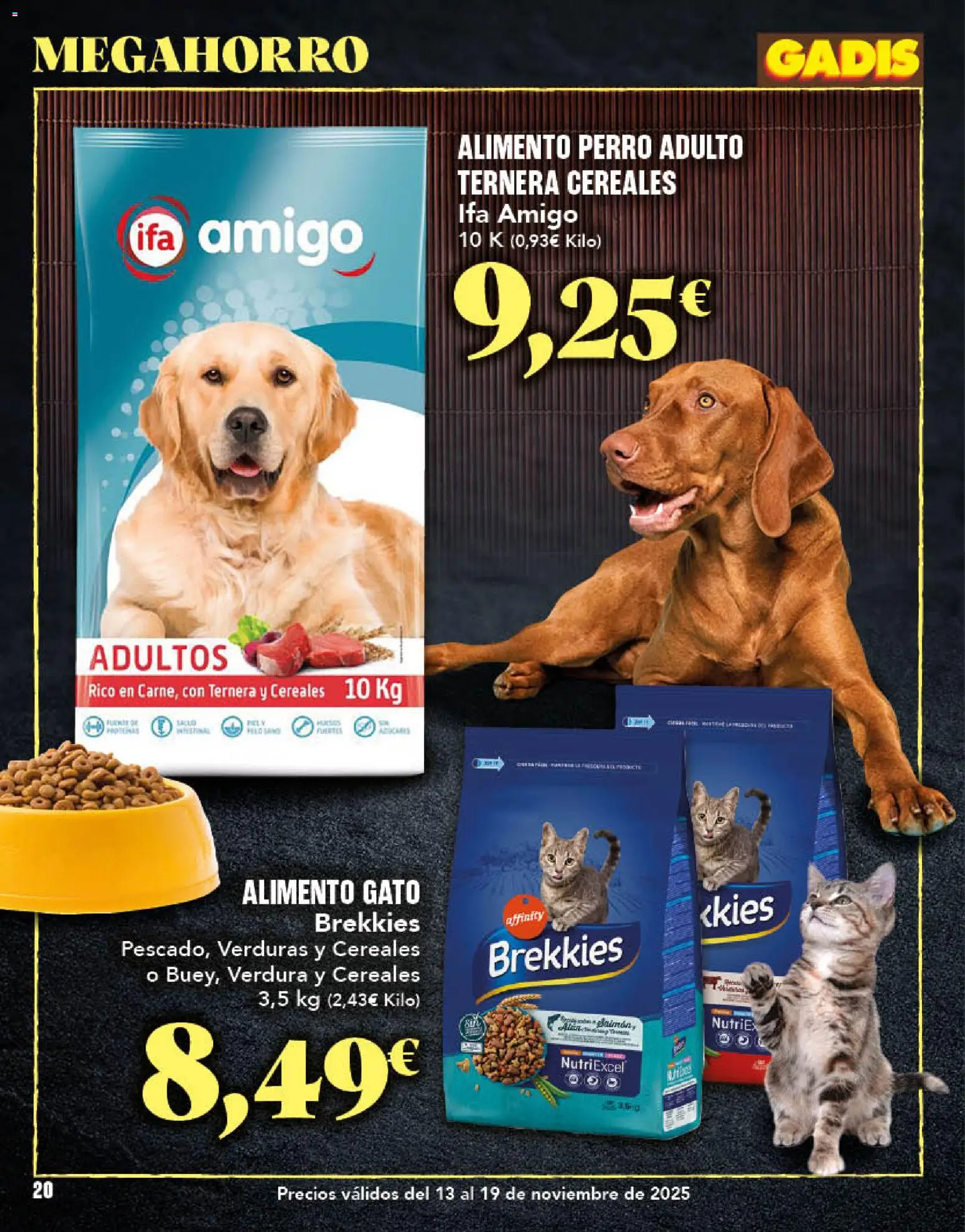Gadis - folleto │ válido desde el 13.11.2025 | Página: 20 | Productos: Cereales
