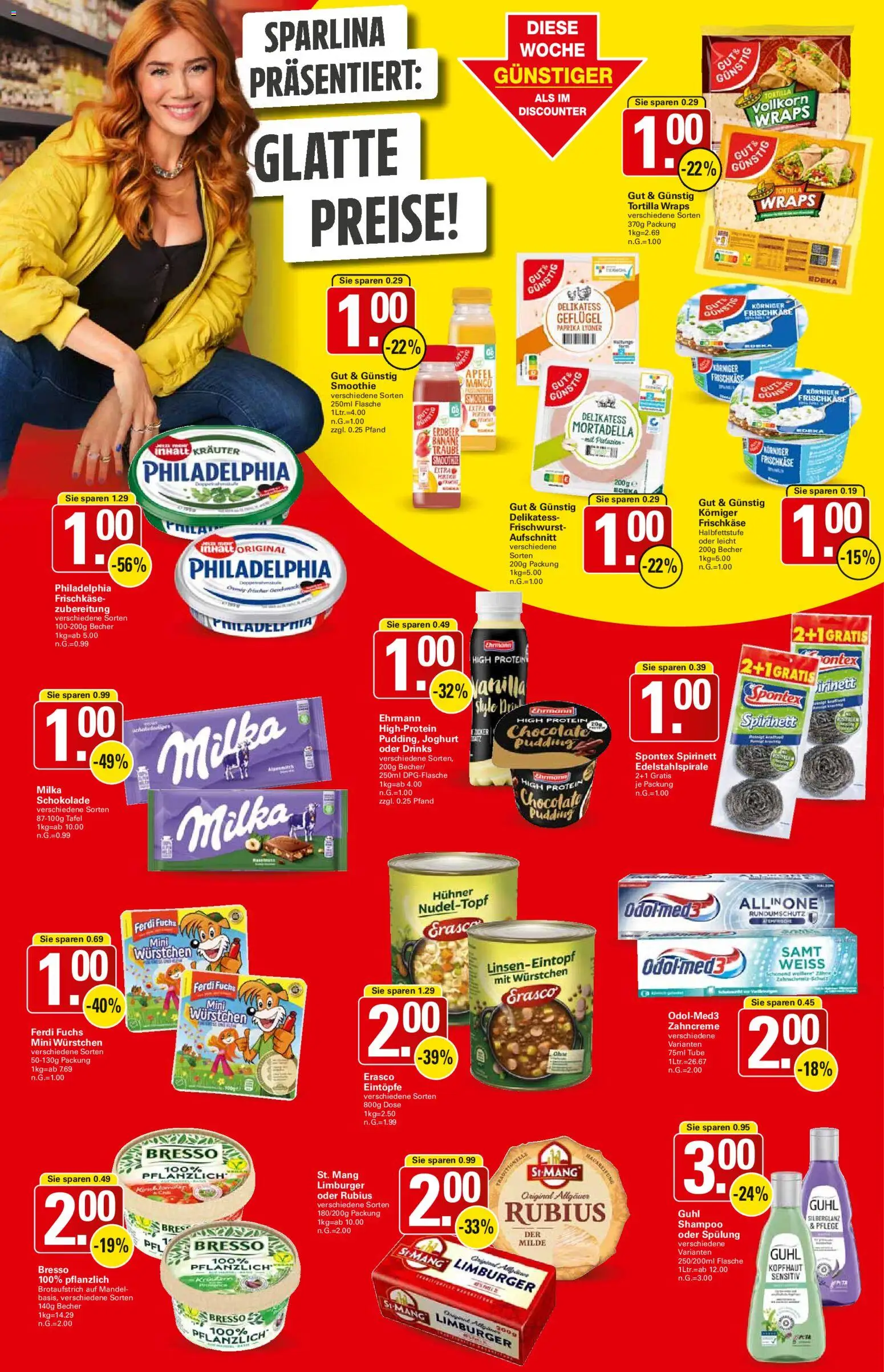 WEZ Prospekt – gültig ab 05.01.2026 | Seite: 15 | Produkte: Schokolade, Äpfel, Spülung, Frischkase