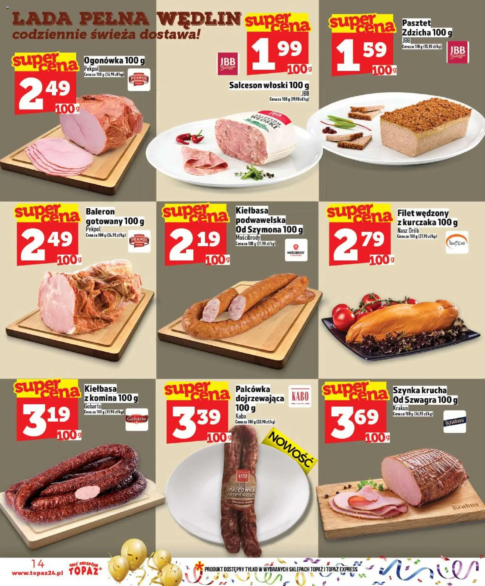 Topaz Gazetka MAZ od 27.12.2025 | Strona: 14