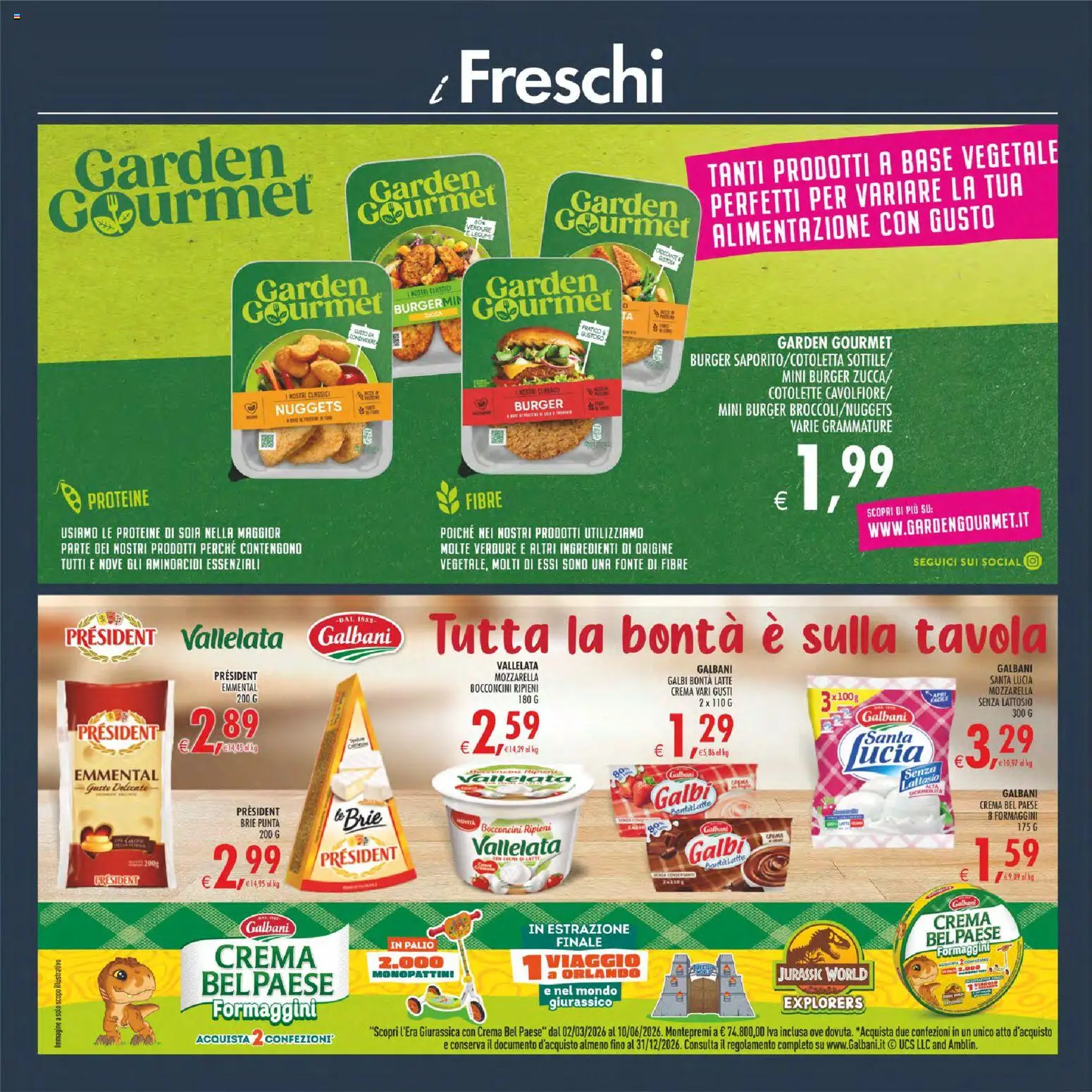 Volantino Decò del 17.04.2026 | Pagina: 12 | Prodotti: Crema, Verdure, Latte, Emmental