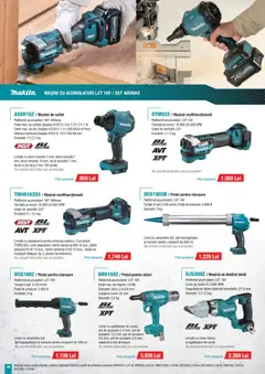 Ofertele Makita valabile de la 01.10.2025 | Pagină: 16 | Produse: Valiză, Încărcător, Tablă, Cutie
