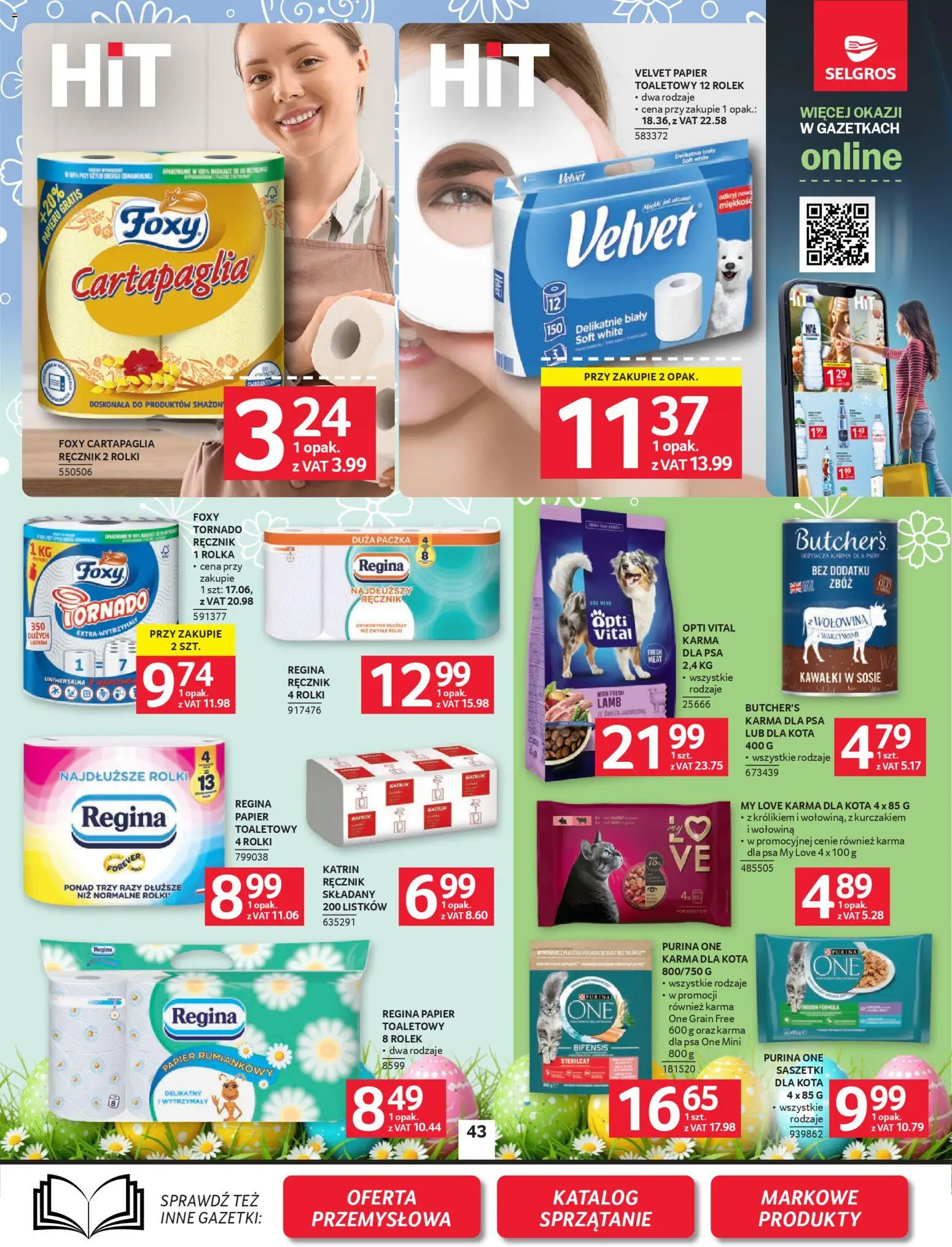 Selgros cash&carry gazetka od 26.03.2026 | Strona: 39 | Produkty: Rolki, Jagnięcina, Karma dla kota, Wołowina