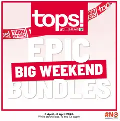 Tops at Spar specials catalogue – valid from 03.04.2026