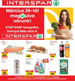 Interspar Veszprém üzlet megújulás - amely érvényes a következő dátumtól: 26.03.2026