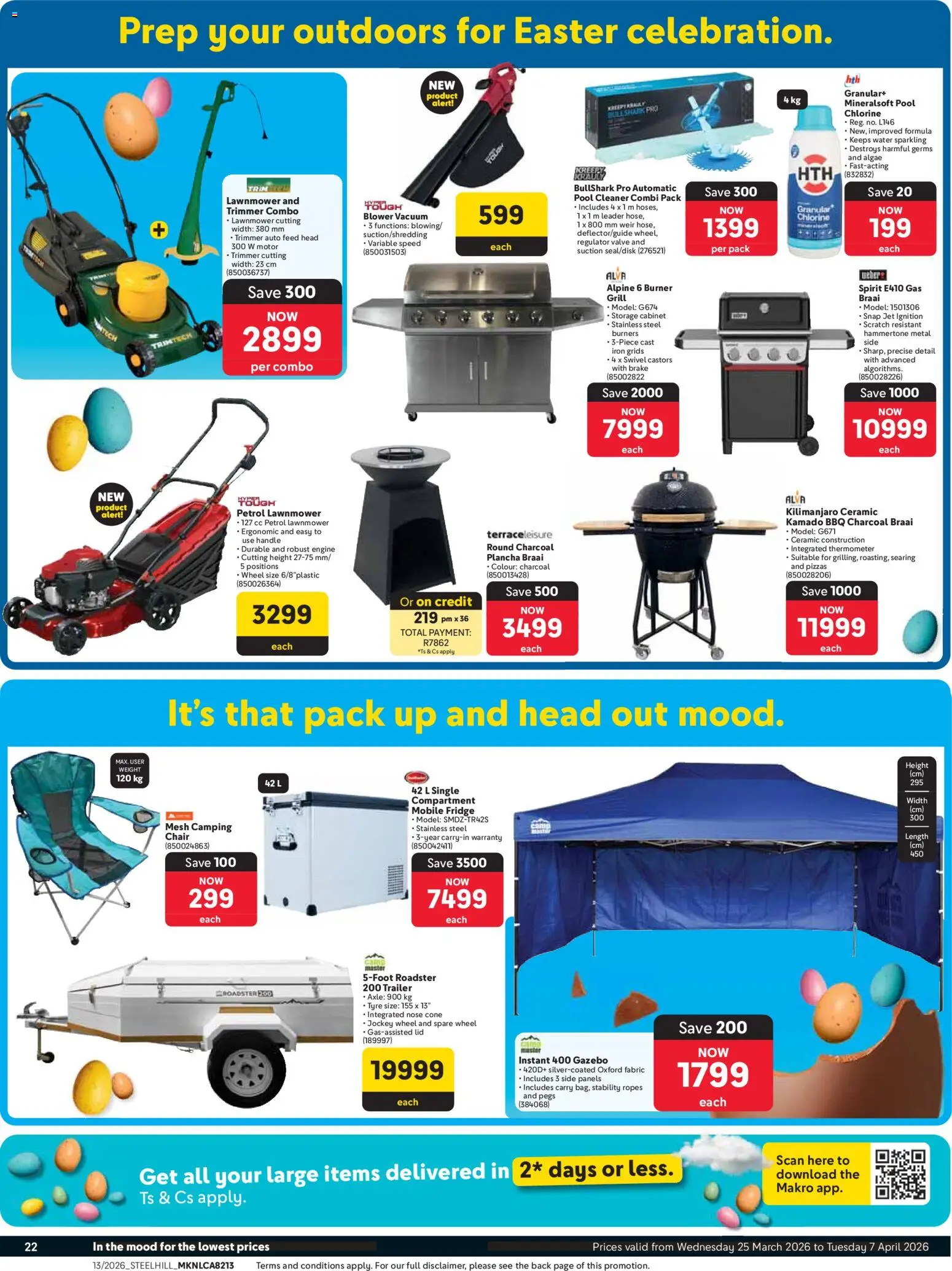New Makro catalogue – valid from 25.03.2026 | Page: 22 | Products: Grill, Thermometer, Valve, Water