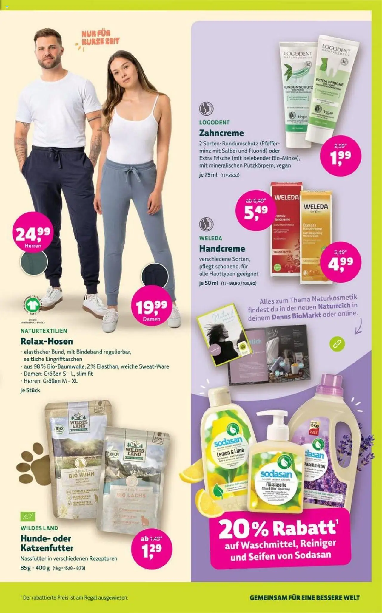 Denns BioMarkt Angebote – gültig ab 22.10.2025 | Seite: 11 | Produkte: Granatapfel, Katzenfutter, Handcreme, Lachs
